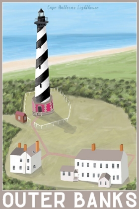 Picture of DALC 197 OUTER BANKS HATTERAS 25X35