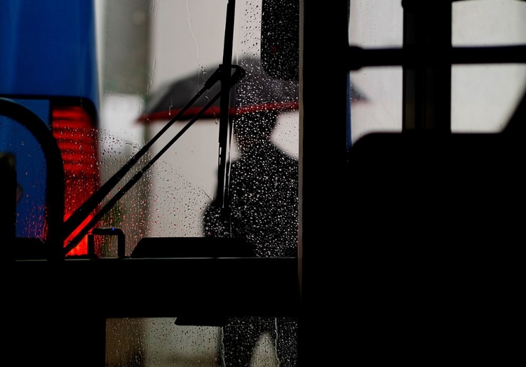 Picture of RAINY PEOPLE OUT OF A BUS