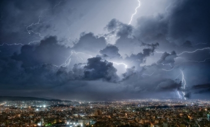 Picture of LIGHTNING OVER ATHENS