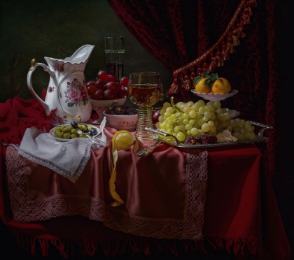 Picture of STILL LIFE IN THE DUTCH STYLE WITH A JUG