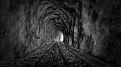 Picture of IN THE BOWELS OF THE MOUNTAIN-BW