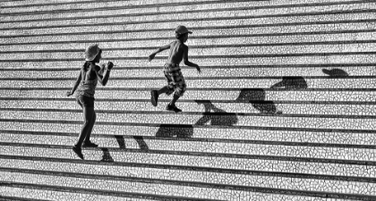 Picture of ON THE STAIRS .