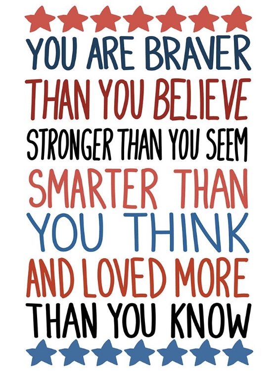 Picture of YOU ARE BRAVER 1