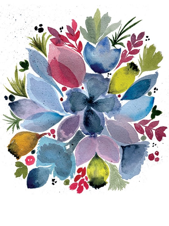 Picture of WATERCOLOR BOUQUET 2