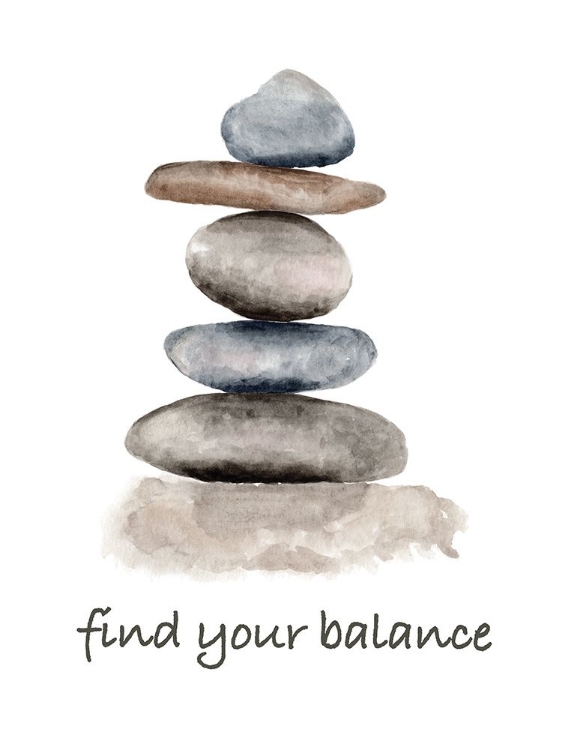 Picture of SPIRITUAL ROCK PILES FIND YOUR BALANCE