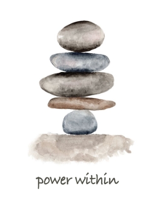 Picture of SPIRITUAL ROCK PILES POWER WITHIN