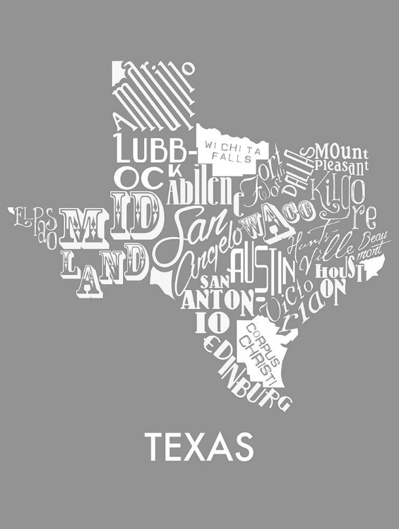 Picture of TEXAS CITIES V2