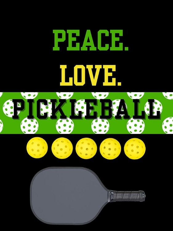 Picture of PEACE LOVE PICKLEBALL