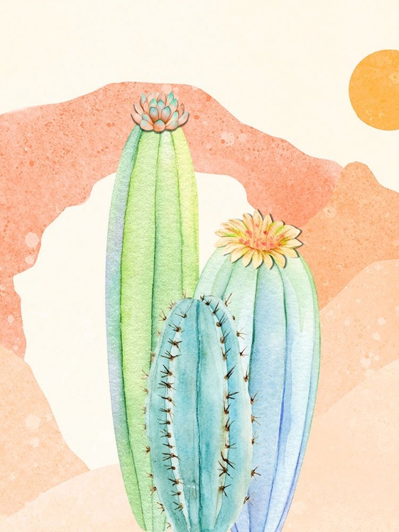 Picture of BLOOMING CACTUS HORIZON