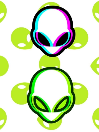 Picture of HOLOGRAPHIC ALIEN