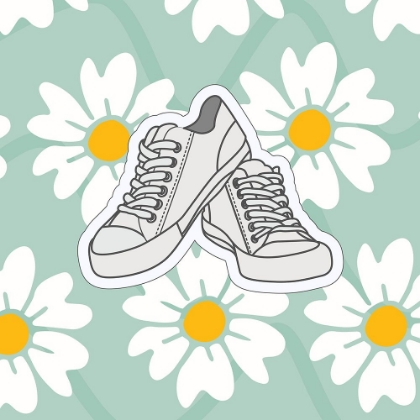 Picture of GIRLS GIRLS GIRLS FLOWER SNEAKERS 1