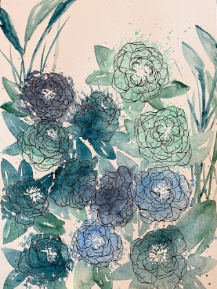 Picture of FLORAL BLUE