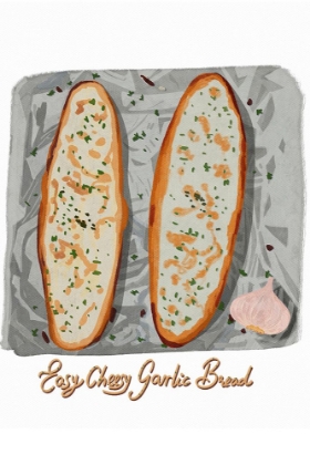 Picture of EASY CHEESY GARLIC BREAD