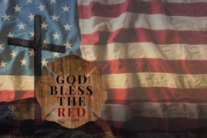 Picture of GOD BLESS THE RED