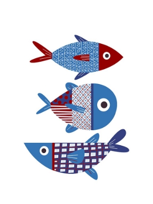 Picture of PATRIOTIC FISH 1