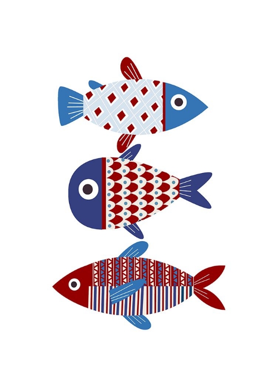 Picture of PATRIOTIC FISH 2