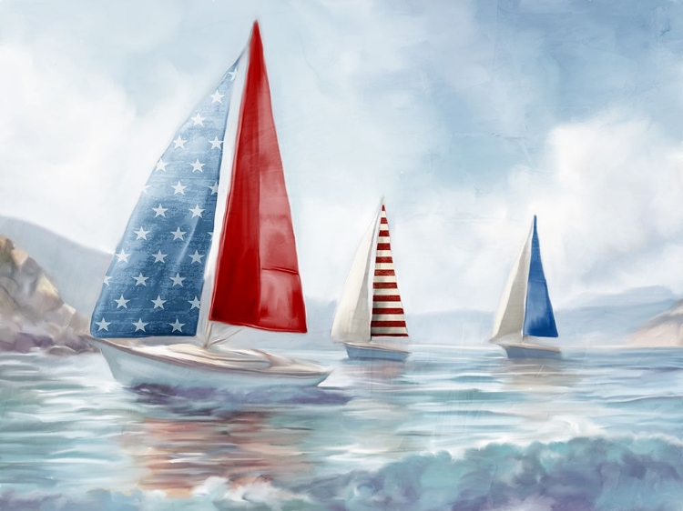 Picture of PATRIOTIC SAIL