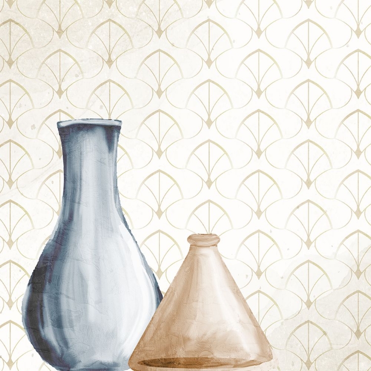 Picture of VASES ON PATTERN 1