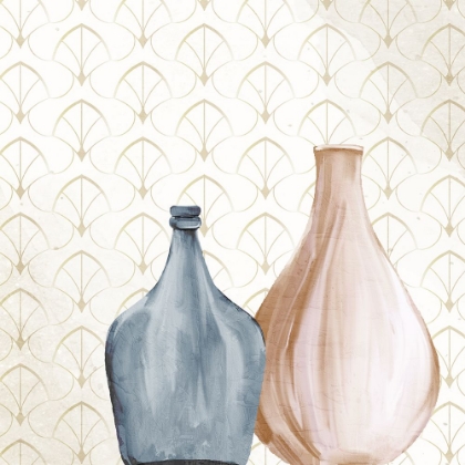 Picture of VASES ON PATTERN 2