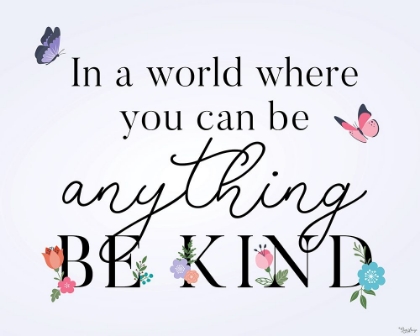 Picture of BE KIND BUTTERFLIES V2