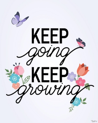 Picture of KEEP GROWING BUTTERFLIES V2