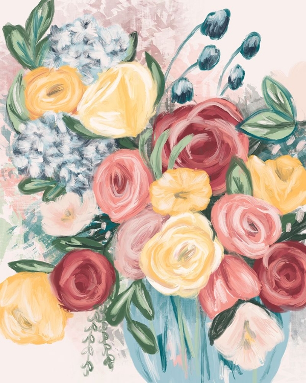 Picture of BRIGHT FLORALS 1