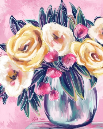 Picture of HAPPY FLORALS PINK