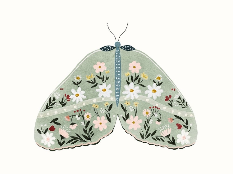 Picture of FLORAL MOTH 2