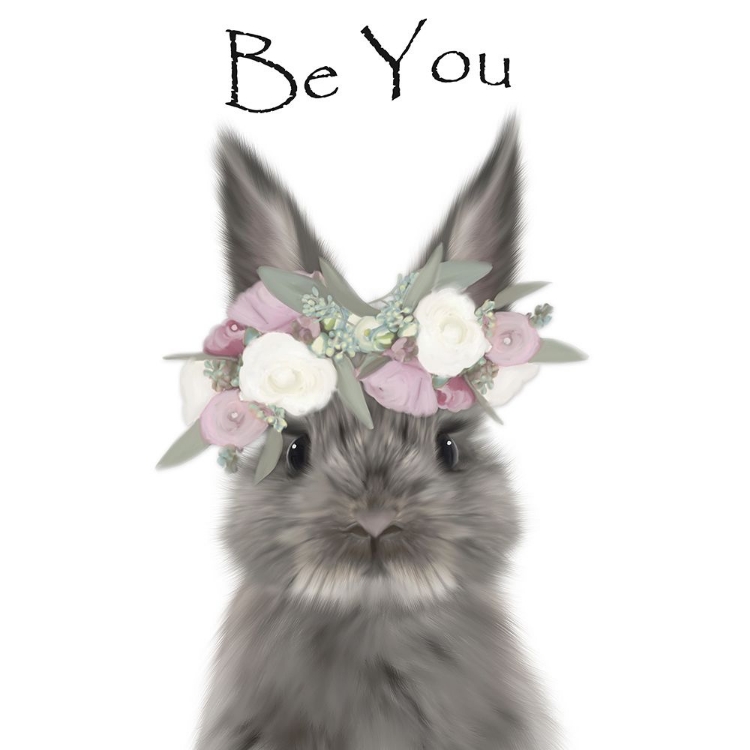 Picture of FLORAL BUNNY BE YOU