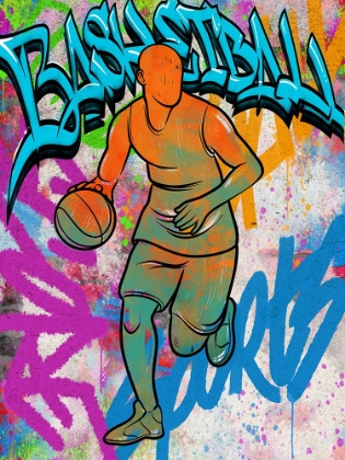 Picture of GRAFFITI BASKETBALL PLAYER V2