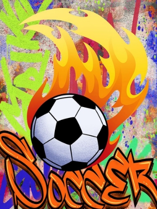 Picture of GRAFFITI FLAMING GOAL