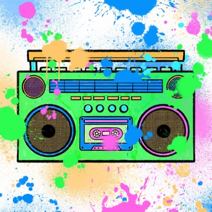 Picture of SPLATTERED BOOMBOX