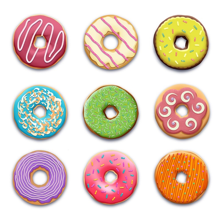 Picture of TASTY DONUTS 2