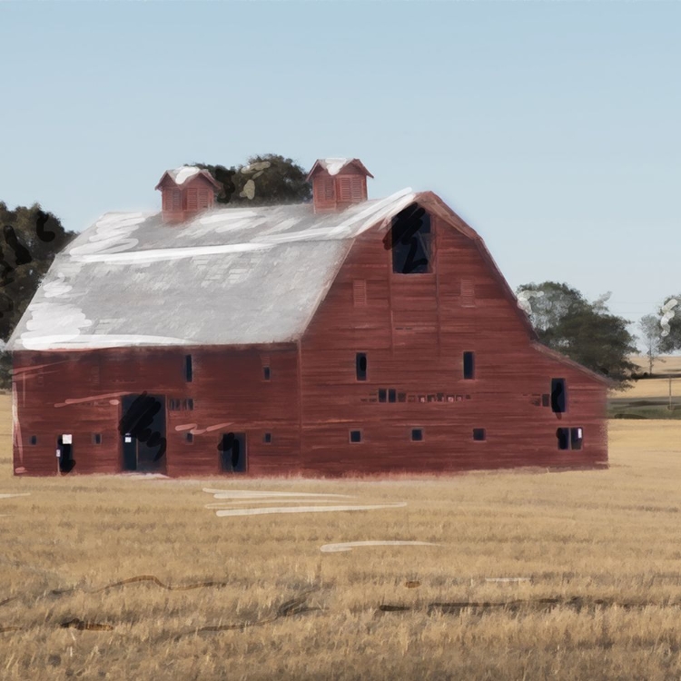 Picture of FARMHOUSE ON THE HAY