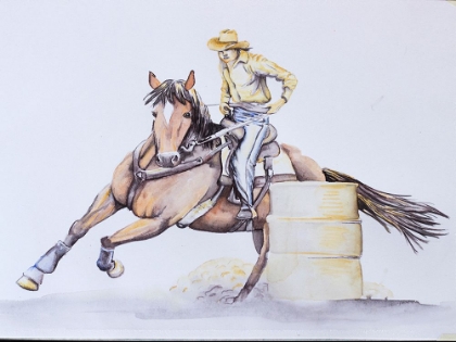 Picture of BARREL RACING