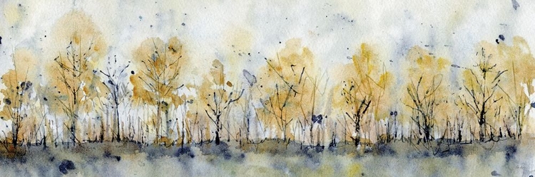 Picture of ABSTRACT AUTUMN TREES 4