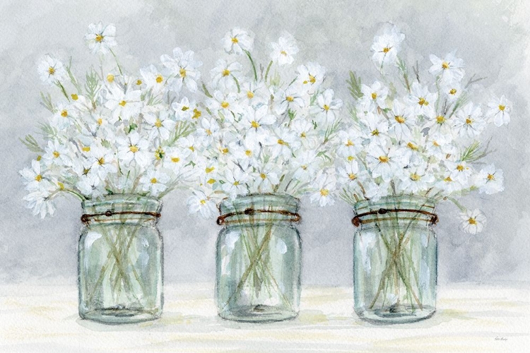 Picture of DAISIES IN JARS 1