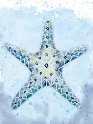 Picture of STAINED GLASS STARFISH