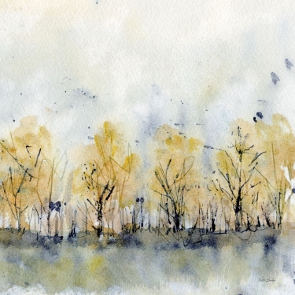 Picture of ABSTRACT AUTUMN TREES 2