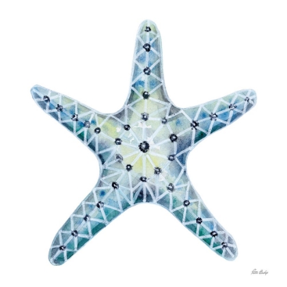 Picture of STAINED GLASS STARFISH