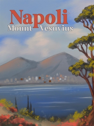 Picture of TRAVEL NAPOLI MT VESUVIUS