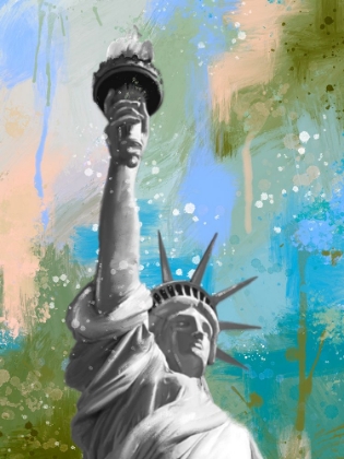 Picture of COLORFUL STATUE OF LIBERTY