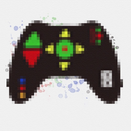 Picture of GAMING PIXELATED CONTROLLER