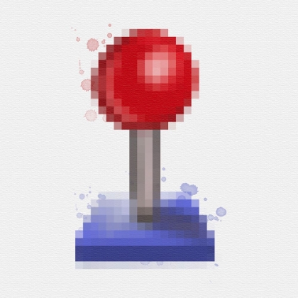 Picture of GAMING PIXELATED JOYSTICK