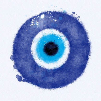 Picture of EVIL EYE WATERCOLOR