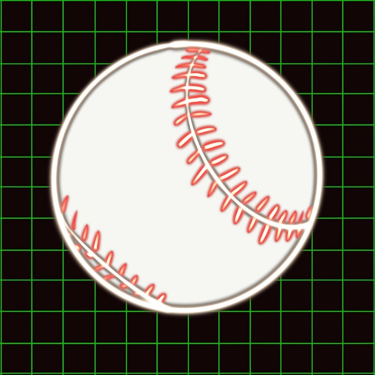 Picture of SPORTS NEON BASEBALL