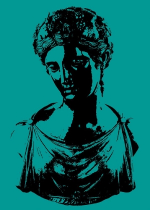 Picture of BUST OF ARIADNE BLUE