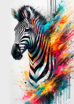 Picture of COLORFUL ZEBRA