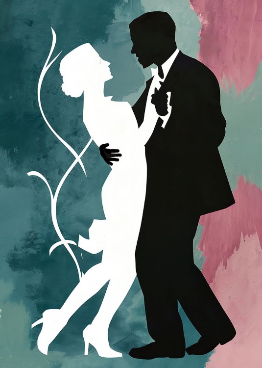 Picture of ELEGANT COUPLE DANCING