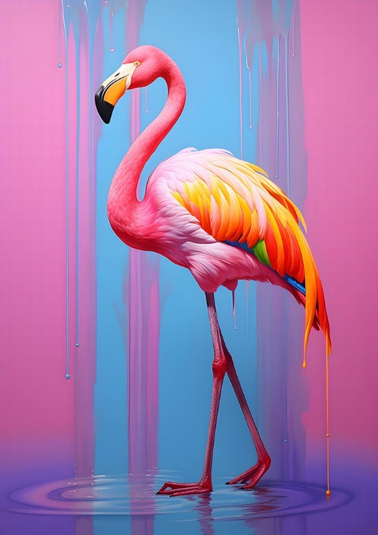 Picture of FLAMINGO POP ART